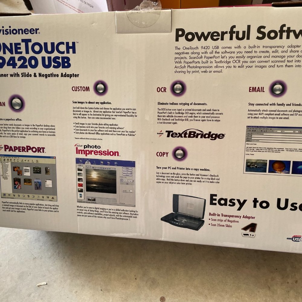 Scanner - One Touch 9420 USB - Picture 5 of 5